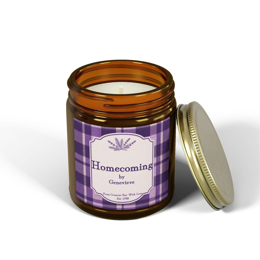 Homecoming Candle by Genevieve --- Scented Candles, Coconut Apricot Wax (4oz, 9oz)