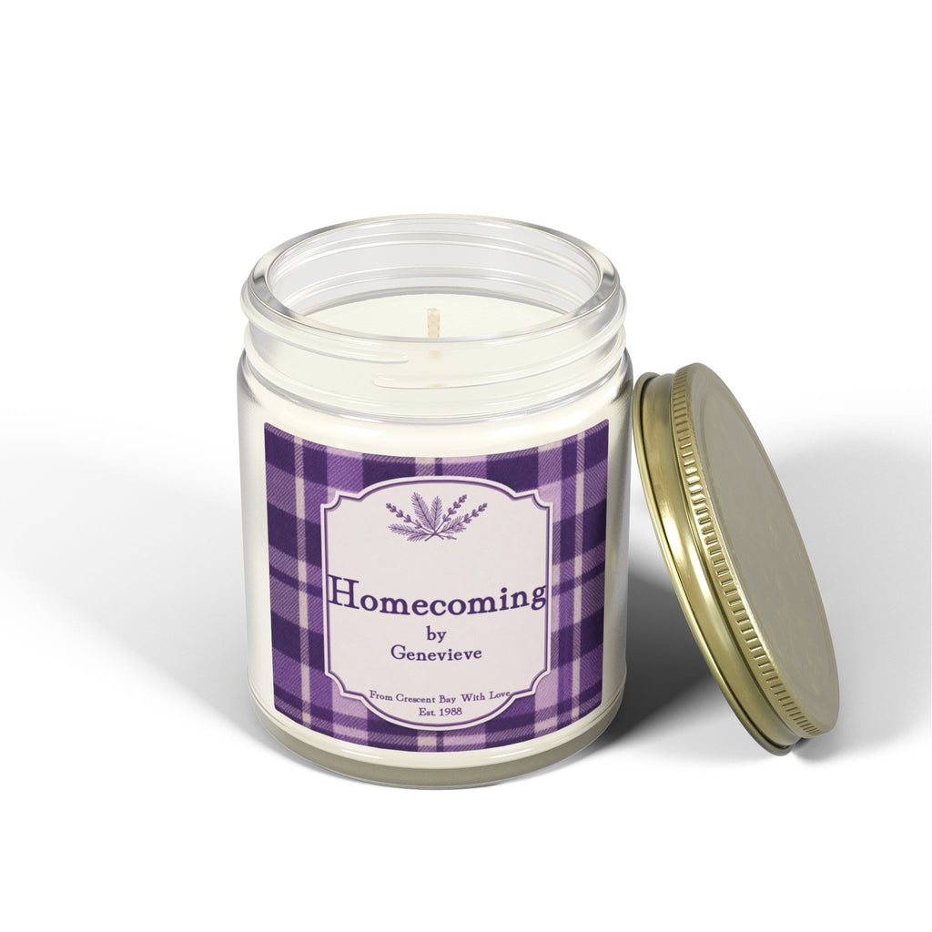 Homecoming Candle by Genevieve --- Scented Candles, Coconut Apricot Wax (4oz, 9oz)