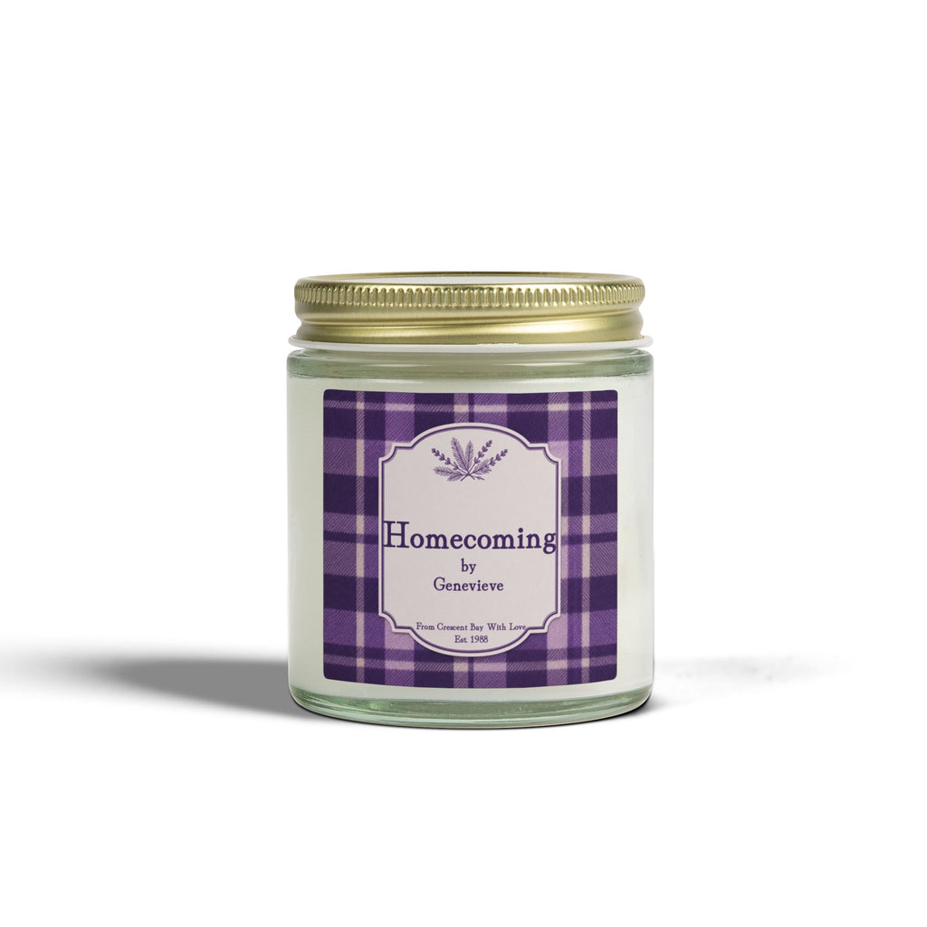 Homecoming Candle by Genevieve --- Scented Candles, Coconut Apricot Wax (4oz, 9oz)